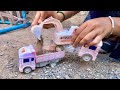 Tata truck jcb in sand truck loading playing video