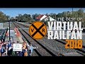 The Best of Virtual Railfan 2018 - Trains, Caught on Cam, and More!