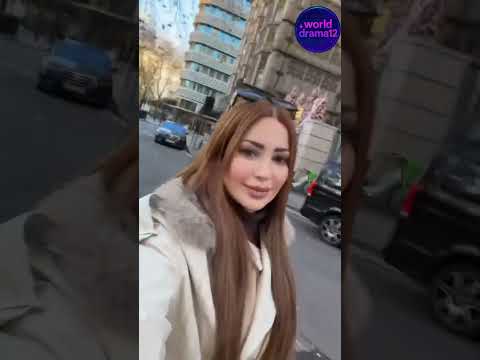 نسرين طافش وزوجها في شوارع لندن
