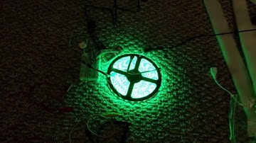 RGB led strip control with Raspberry Pi Zero