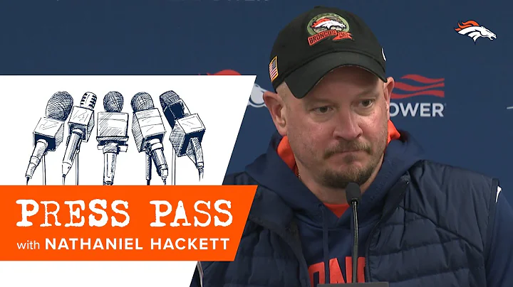 Nathaniel Hackett delivers final injury report ahe...
