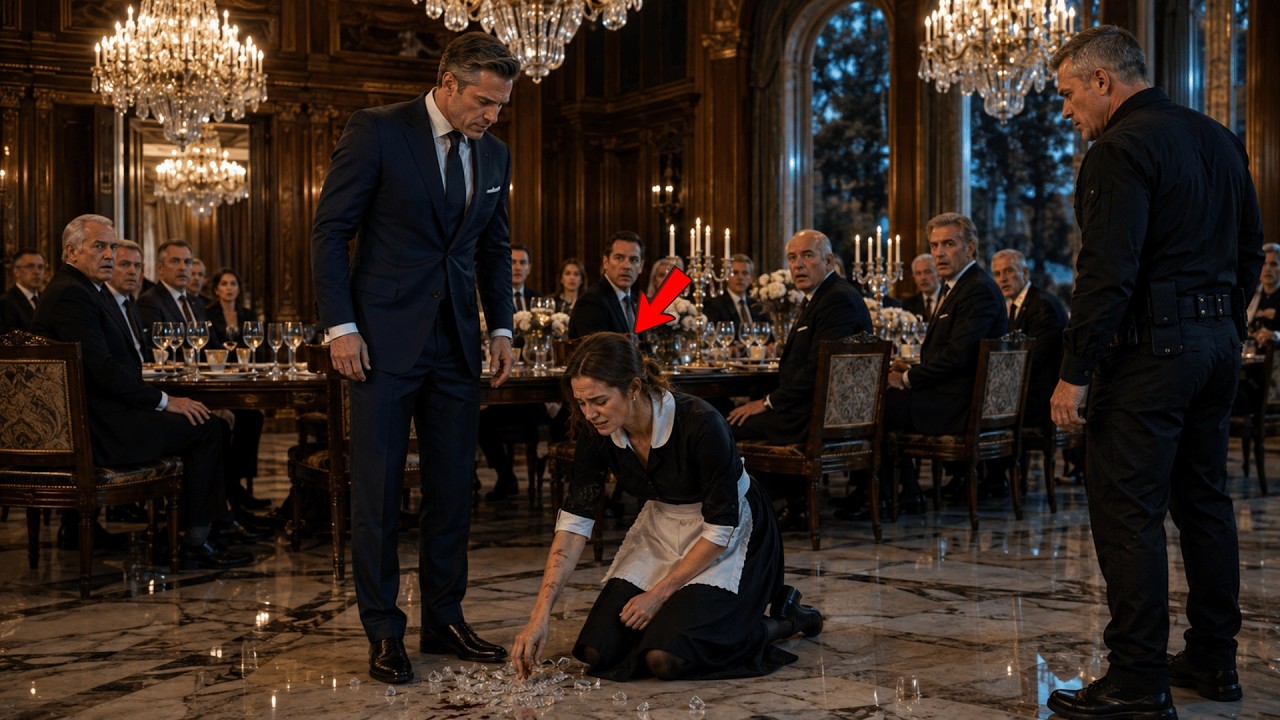 Stałam przy mahoniowym biurku milionera, gdy on spojrzał na moje ramię i zamarł. Rękaw czarnego uniformu zsunął się, odsłaniając siniaki, które od tygodni ukrywałam przed całym światem. „To on cię...