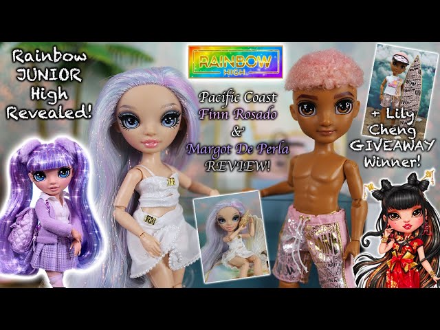 Rainbow High Pacific Coast Finn Rosado Fashion Doll with Pool Accessories