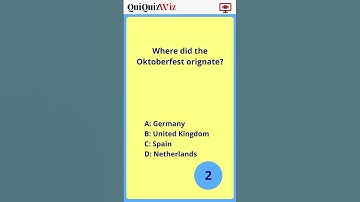The origins of Oktoberfest BEER FESTIVAL