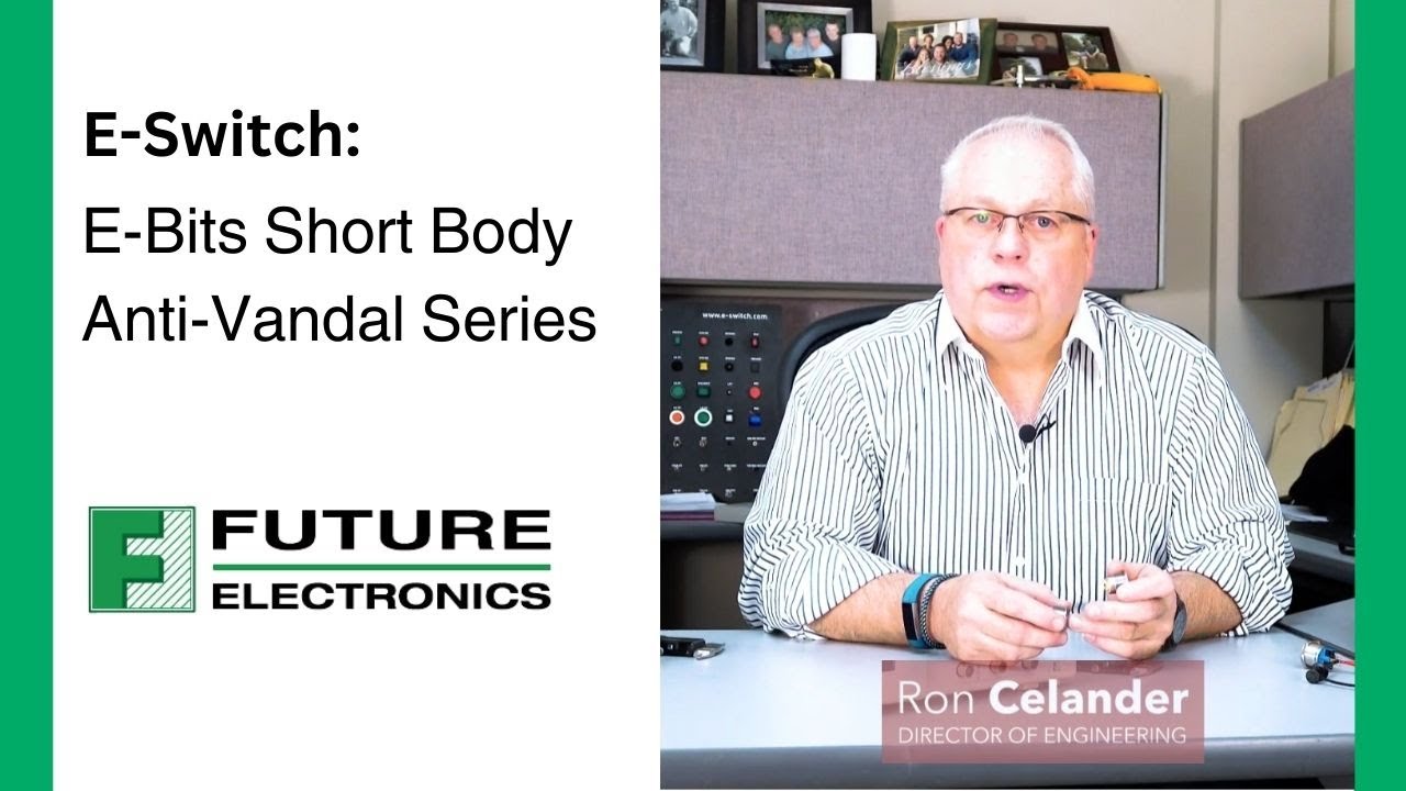 E-Switch: E-Bits Short Body Anti-Vandal Series