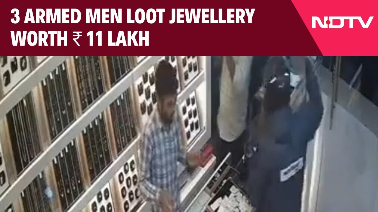 Navi Mumbai Robbery | 3 Armed Men Loot Jewellery Worth ₹ 11 Lakh From ...