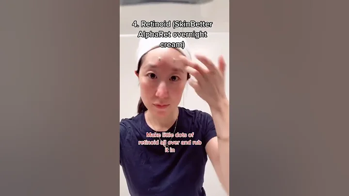 Shortened PM #skincare routine with a #dermatologist; | #shorts #dermatology