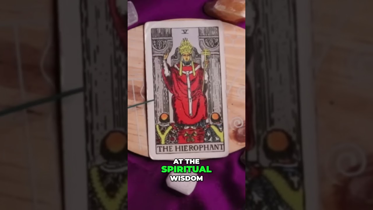 🌌 Mysteries Unveiled: The Hierophant’s Spiritual Secrets Explained ✨ #mrcosmic #TarotJourney thumbnail