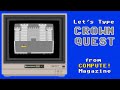 Let's Type Crown Quest from COMPUTE! Magazine - Commodore 64 - Issue 124, December 1990