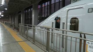 JR西日本【山陽新幹線】700系E5編成『こだま853』ひかりレールスター博多駅到着 , Shinkansen 700 Series