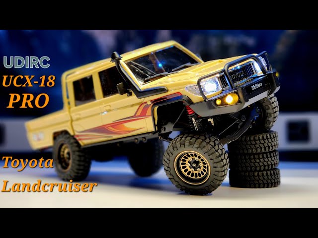 UDIRC UCX1801 Brushless Toyota Land Cruiser 1:18 Scale Rc Crawler