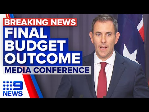 'around one trillion dollars of debt': treasurer reveals 2021-22 budget outcome | 9 news australia