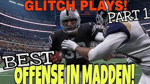 FULL OF GLITCH PLAYS! Best Offense in Madden 20! Full RAIDERS Playbook Part 1, FREE EBOOK