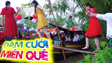 Đám Cưới Miền Quê Mùa Nước Nổi Thật Là Vui, Nhà Trai Sang Nhà Gái Bằng 2 Chiếc Ghe Đò To Bự Quá Đẹp