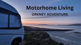 MOTORHOME ORKNEY   Boyracers or gale force winds  Who ruined our sleep the most?