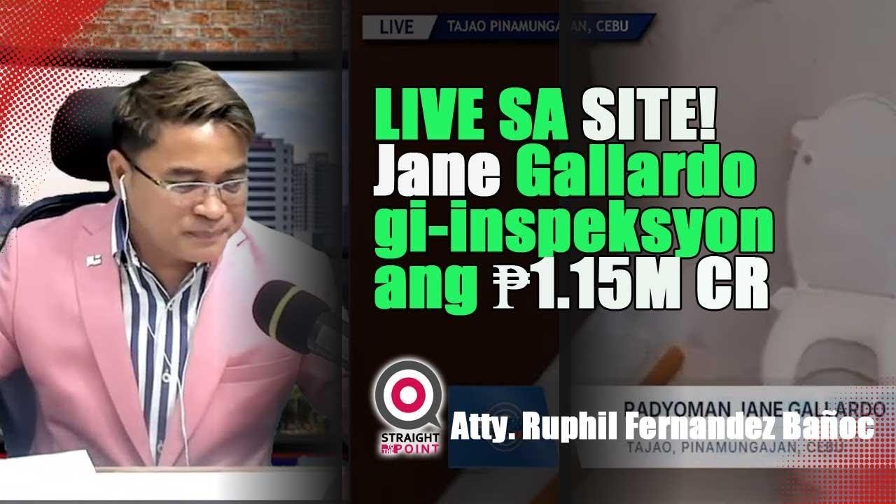 LIVE REPORT: Jane Gallardo, gi-inspeksyon ang P1.15M Comfort Room Project sa Pinamungajan!