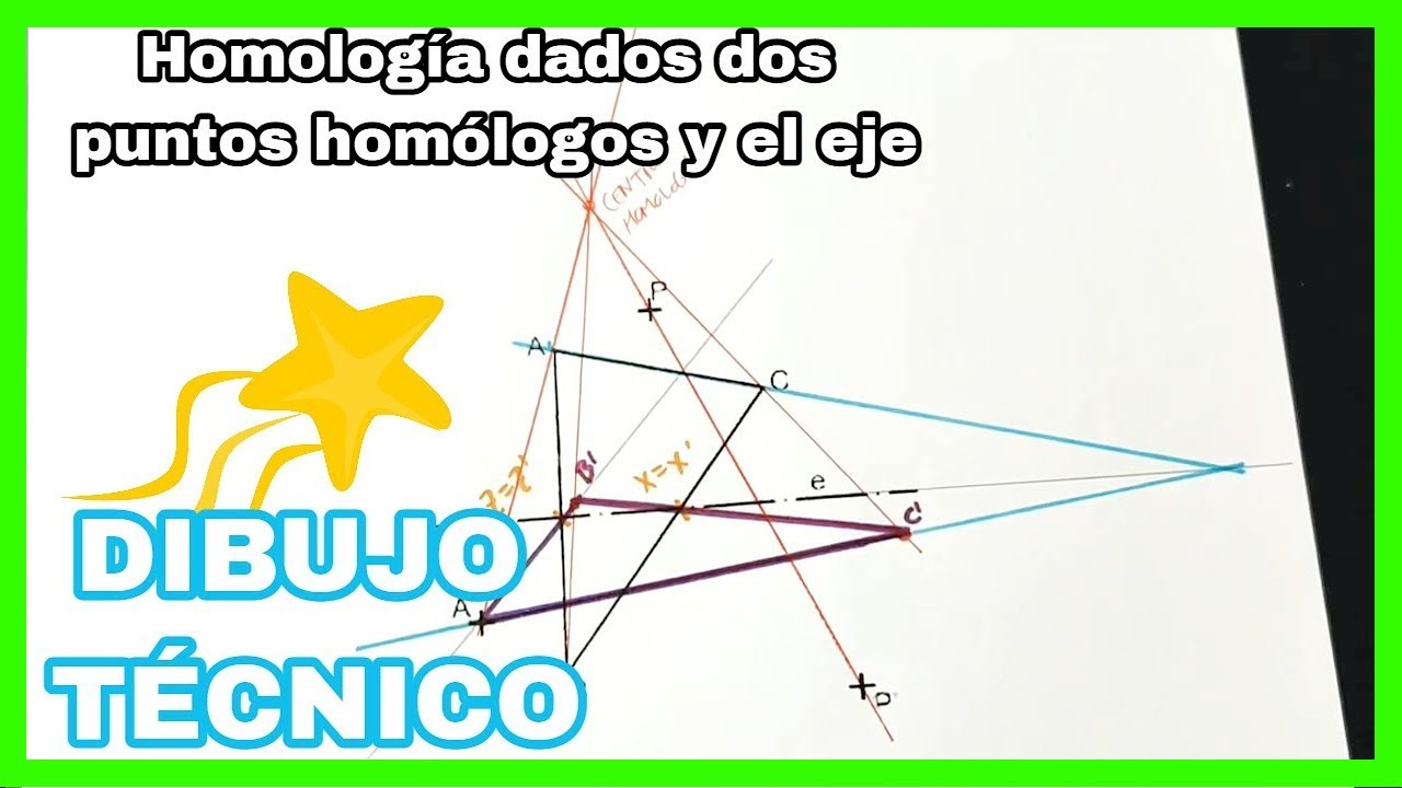 HOMOLOGÍA - triángulo que corta al eje😎