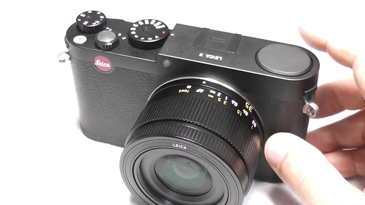 LEICA ライカ X (Typ113) ブラック 元箱、付属品一式 + フード + フィルター付属