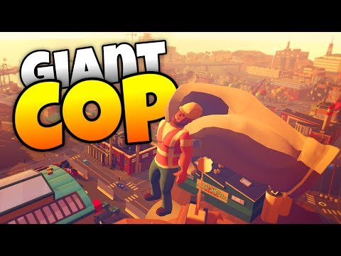Giant Cop - Catching the Cabbage Heads! - Giant Cop Gameplay- HTC Vive VR Game