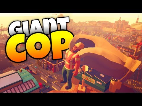 Giant Cop - Catching the Cabbage Heads! - Giant Cop Gameplay-  HTC Vive VR Game