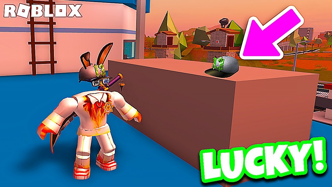 New Limited Edition Lucky Hat Rare Roblox Jailbreak Youtube