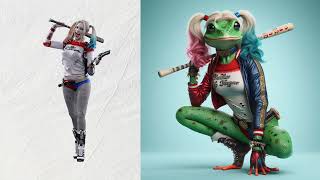 Superheroes But Frog All Character Marvel Dc