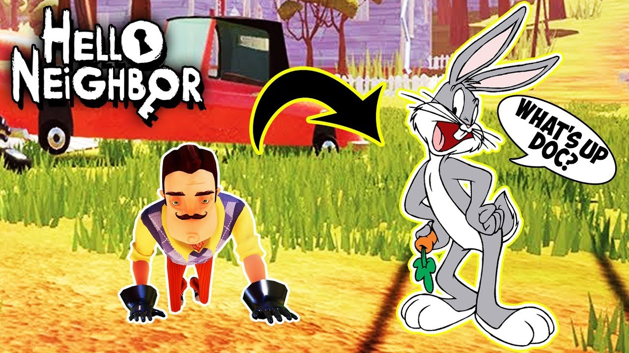HELLO BUGS BUNNY | Hello Neighbor Mod - YouTube
