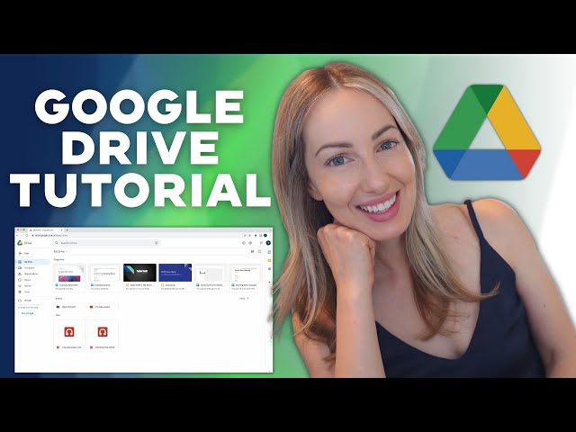 Google Drive Tutorial: How to Use Google Drive on Desktop 2022 class=