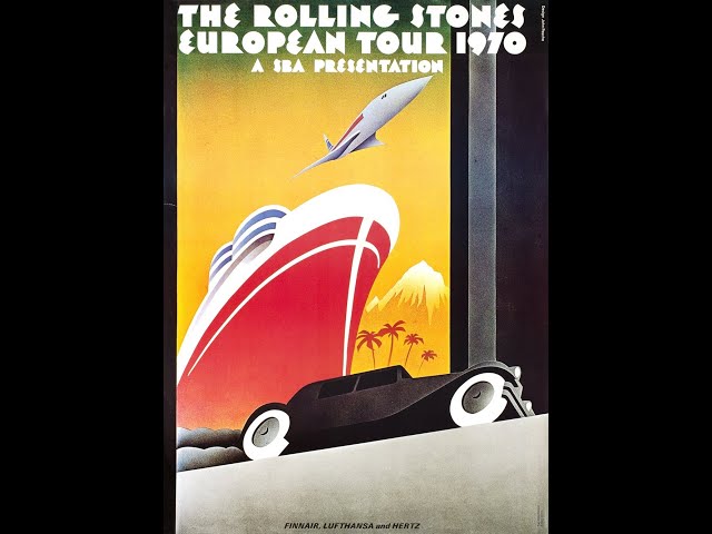 THE ROLLING STONES - VERY RARE FOOTAGE 1970 EUROPEAN TOUR EXTENDED