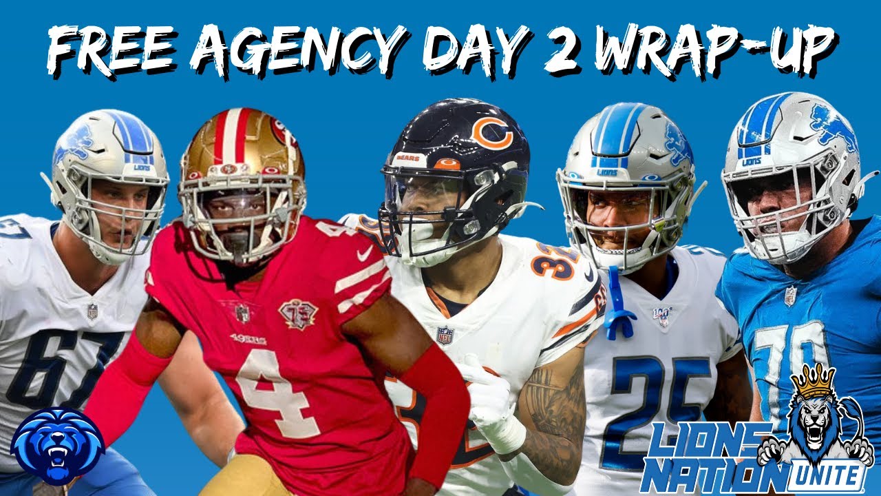 Detroit Lions Free Agency Day 2 WrapUp [Detroit Lions News And Rumors Detroit Lions Free Agency Day 2 WrapUp [Detroit Lions News And Rumors