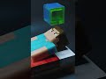 Steve Vs Fluid Simulations #blender #minecraft #satisfyingvideo