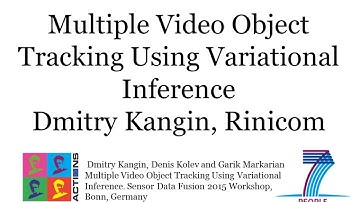 Multiple Video Object Tracking Using Variational Inference