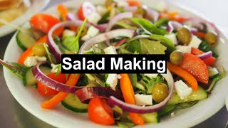 Fresh Veg Salad Making salad saladrecipe