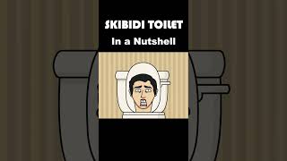 NOT FLUSHABLE - Skibidi Toilet In a Nutshell (Animation) #shorts