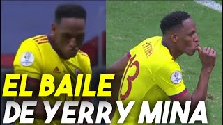 Uruguay Vs Colombia Yerry Mina Metió Su Penal Y Se Puso A Bailar Adelante De Muslera