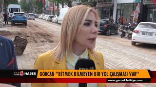Gökcan; Bi̇tmek Bi̇lmeyen Bi̇r Yol Çalişmasi Var