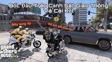 GTA V 19 # Thanh Niên Vác WAVE CHIẾN dẫn đầu đoàn đua Trêu CSGT và cái KẾT