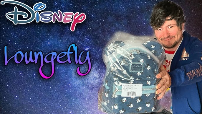 Disney Loungefly Mickey Mouse Denim Mini Backpack