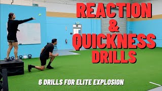 Reaction And Quickness Training For Explosion | Athlete Quickness And Reaction Training