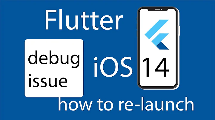 How to change debug mode in Flutter app on iOS 14+ to launch it multiple times