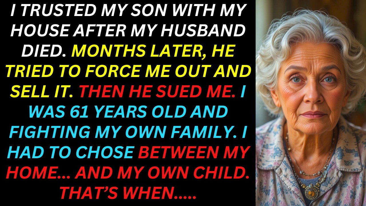 My Son Tried to Sell My House While I Was Still Living in It… So I Fought Back