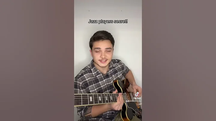 The Secret To Jazz Guitar (Just Play Random Notes) #shorts