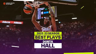 Donta Hall | Best Plays | 2022-23 Turkish Airlines EuroLeague