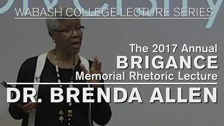 The 33rd Annual Brigance Forum Lecture: Dr. Brenda...