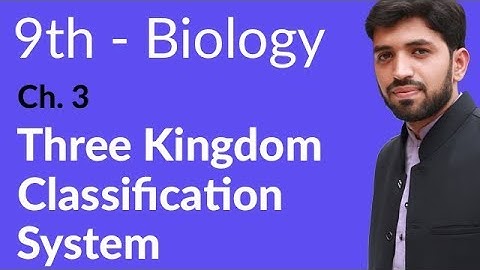 9th Class Biology | Chapter 3 | Three Kingdom Classification System