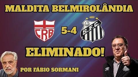 VERGONHA: SANTOS É ELIMINADO PELO CRB NA COPA DO BRASIL