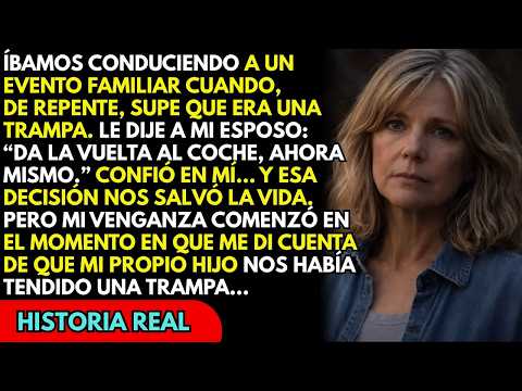Íbamos a una reunión familiar… y supe que era una trampa： le grité a mi marido que girara YA