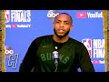 Khris Middleton Full Interview - Game 3 Preview | 2021 NBA Finals Media Availability