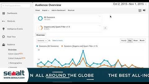 Referral Spam Segment Google Analytics Shortcut - Semalt