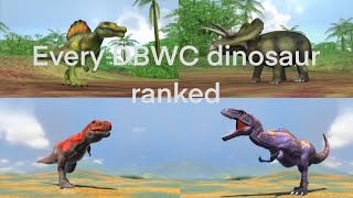 Every DBWC dinosaur ranked